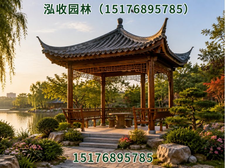 金华防腐木展示图
